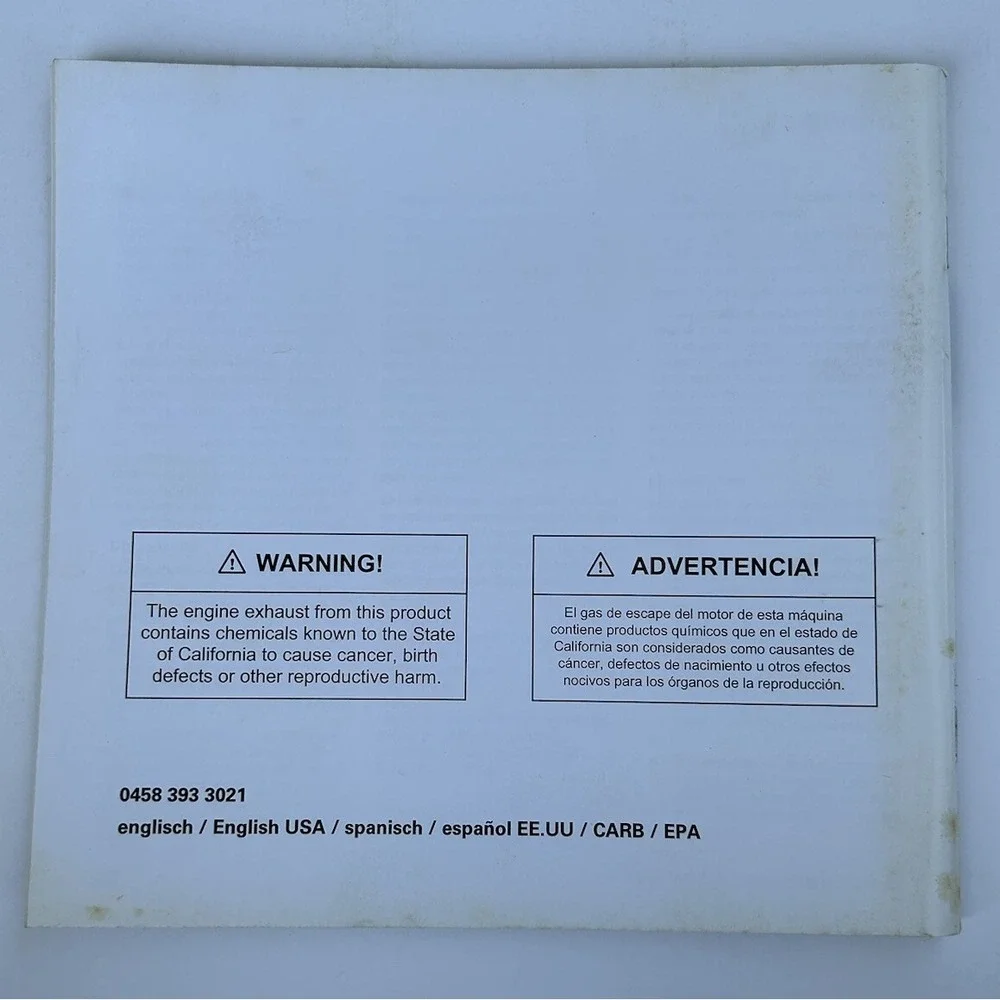 Stihl FS 80, 85 WeedEater WeedWhacker Instruction Owner's Operator's Manual 2003